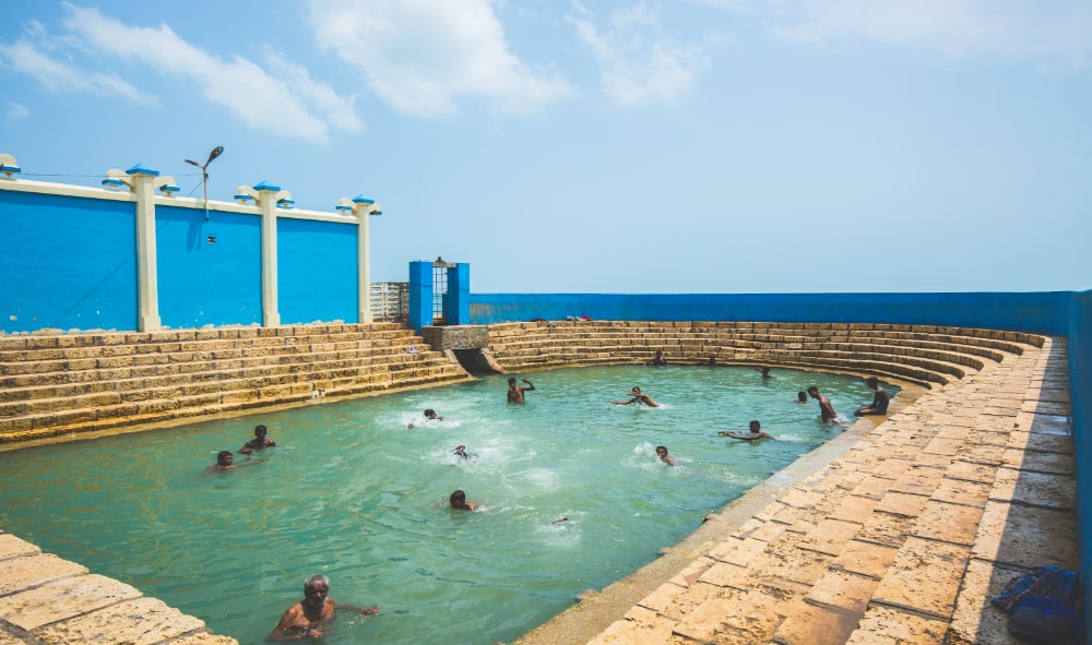 Keerimalai Springs in Sri Lanka